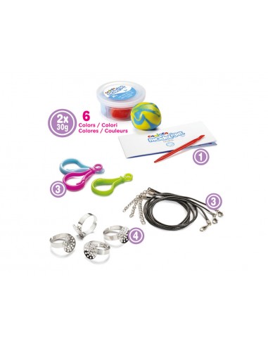 Pasta de modelar carioca modelight bijoux anillos