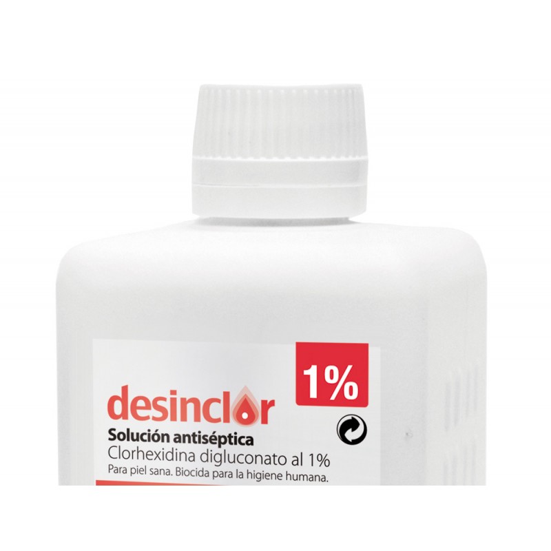 Solucion antiseptica clorhexidina desinclor 1 bote de 500 ml