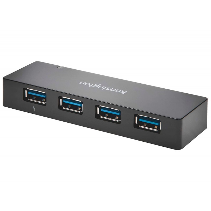 Hub kensington usb 30 cargador y 4 puertos