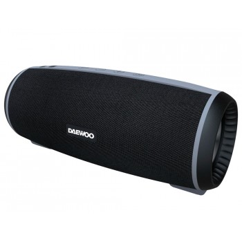 Altavoz daewoo portatil dbt 10b bluetooth bateria recargable radio fm usb micro sd potencia 12w color negro