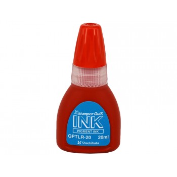 Tinta x stamper quix para sellos roja bote de 20 ml