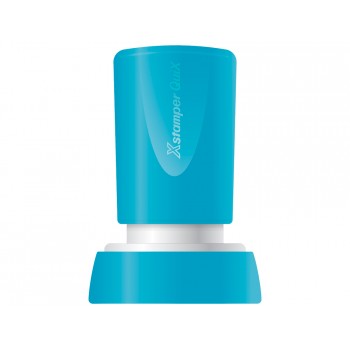 Sello x stamper quix personalizable color negro redondo diametro 20 mm q 34