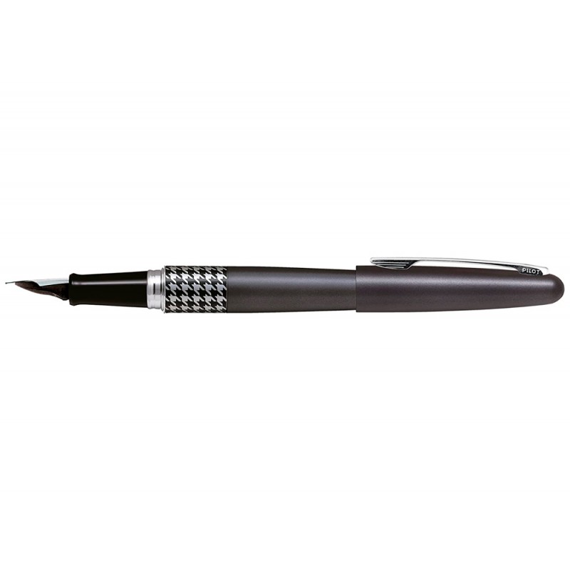 Pluma pilot urban mr retro pop gris con estuche y bolsa