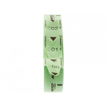 Tickets turnomatic 31x67 mm color verde rollo 4000 tickets