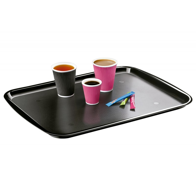 Bandeja cep diseno clasico policarbonato color negro 532x372x20 mm