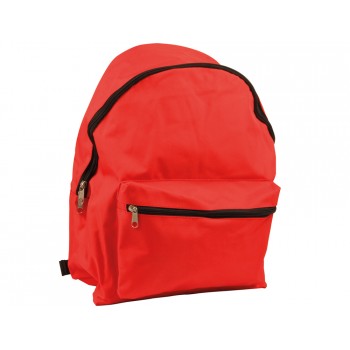 Cartera escolar liderpapel mochila roja 400x300x170 mm