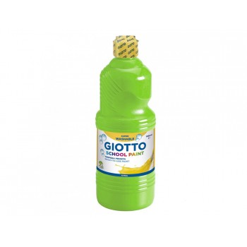 Tempera liquida giotto escolar lavable 1000 ml verde cinabrio
