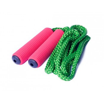 Cuerda individual amaya en polipropileno trenzado en 16 usos con mango foam 5 m