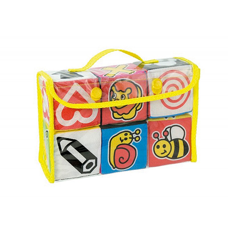 Juego miniland cubos set de 6 unidades