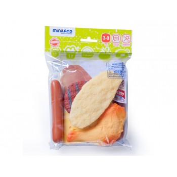 Juego miniland fiambre 16 piezas