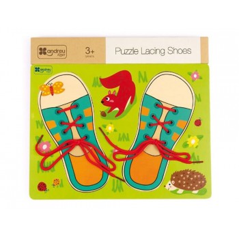 Juego andreutoys enhebrar hilar y coser 30x225x13cm