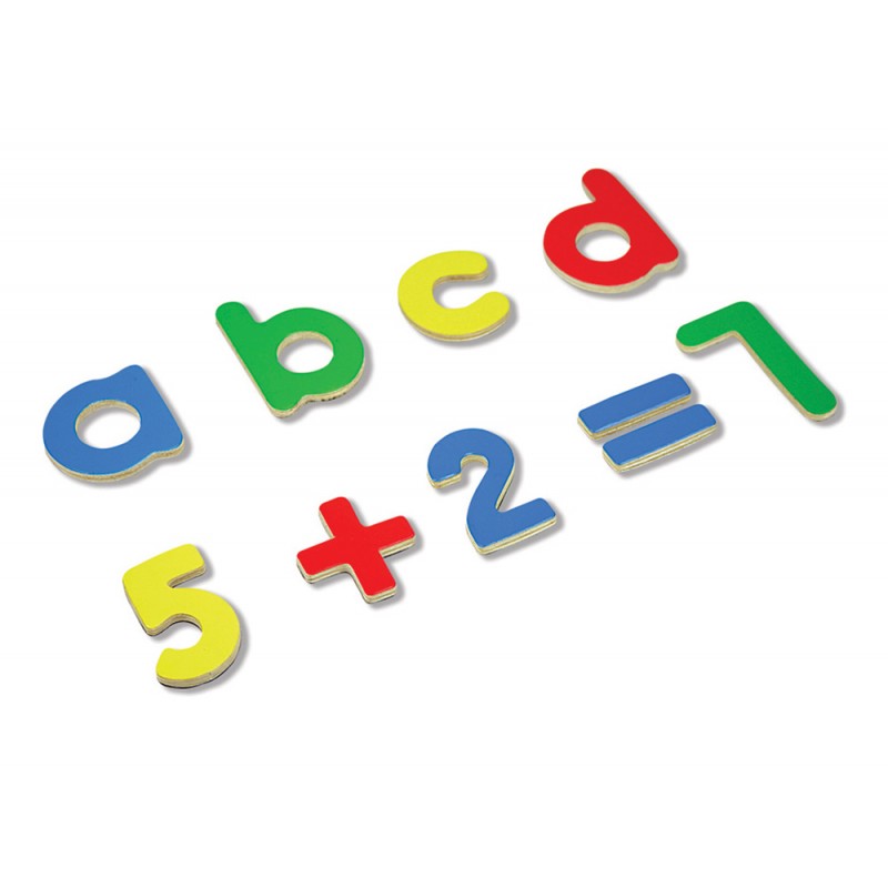 Juego andreutoys letras y numeros magneticos 75 piezas 206x19x45 cm