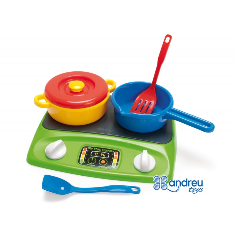 Juego dantoy cocina vitro 6 piezas 25x30x10 cm