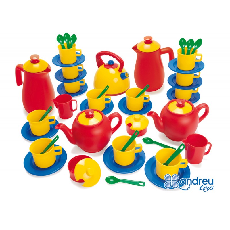 Juego dantoy cafe te 12 servicios 53 piezas 295x31x15 cm