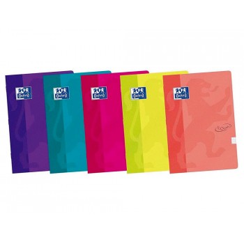 Libreta oxford tapa blanda din a4 48 h horizontal colores surtidos touch