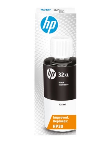 HP 32XL Negro Botella de Tinta Original - 1VV24AE