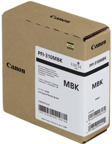 Canon PFI310 Negro Mate Cartucho de Tinta...