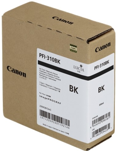 Canon PFI310 Negro Cartucho de Tinta Original - 2359C001