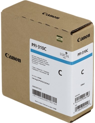 Canon PFI310 Cyan Cartucho de Tinta Original - 2360C001