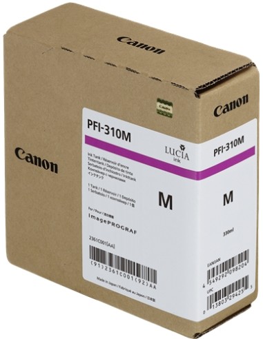 Canon PFI310 Magenta Cartucho de Tinta Original - 2361C001