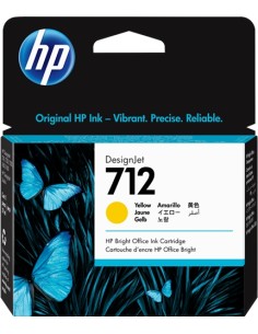 HP 712 Amarillo Cartucho de Tinta Original - 3ED69A