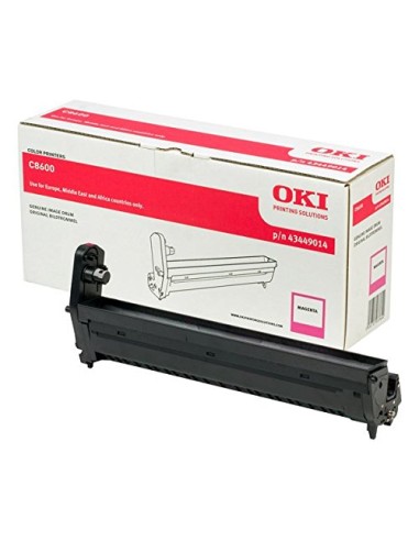 OKI C8600/C8800 Magenta Tambor de Imagen Original - 43449014 (Drum)