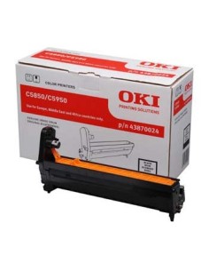 OKI C5850/C5950/MC560 Negro Tambor de Imagen Original -...
