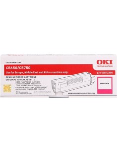 OKI C5650/C5750 Magenta Cartucho de Toner Original -...