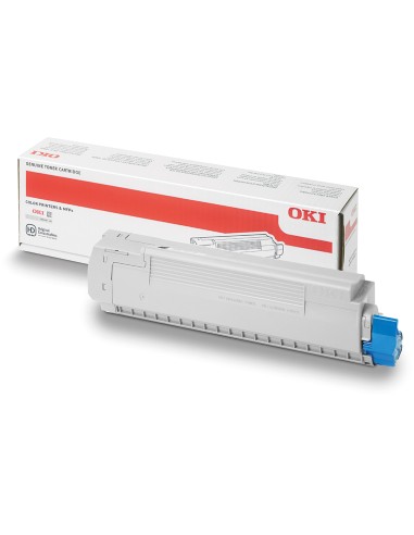 OKI MC851 Amarillo Cartucho de Toner Original - 44059165