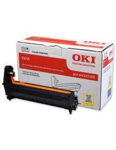 OKI C610 Amarillo Tambor de Imagen Original - 44315105...