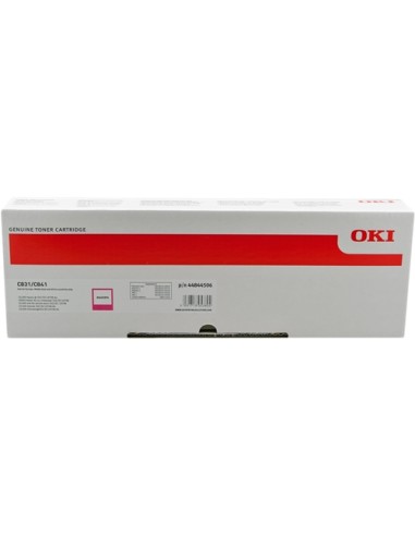 OKI C831/C841 Magenta Cartucho de Toner Original - 44844506