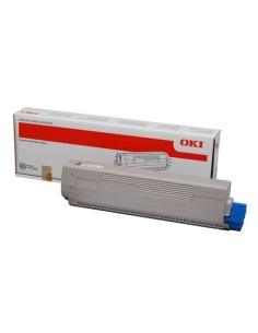 OKI C822 Negro Cartucho de Toner Original - 44844616