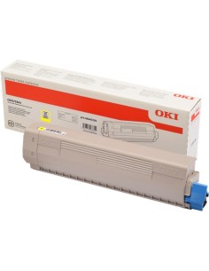 OKI C833/C843 Amarillo Cartucho de Toner Original - 46443101