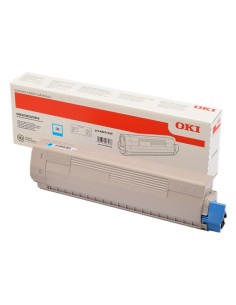 OKI C823/C833/C843 Cyan Cartucho de Toner Original -...