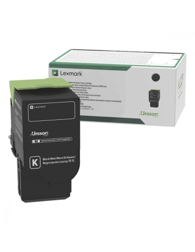 Lexmark CS421/CS521/CS622/CX421/CX522/CX622/CX625 Negro Cartucho de Toner Original - 78C20K0