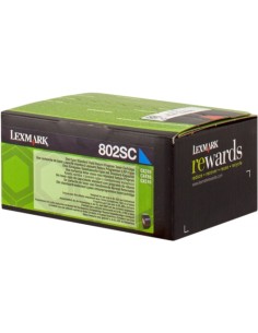 Lexmark CX310/CX410/CX510 Cyan Cartucho de Toner Original...