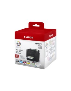 Canon PGI2500XL Pack de 4 Cartuchos de Tinta Originales -...