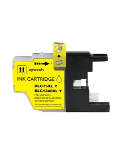 Brother LC1240XL/LC1220XL/LC1280XL Amarillo Cartucho de...