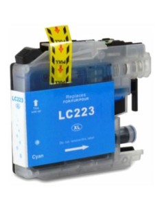 Brother LC223/LC221 Cyan Cartucho de Tinta Generico -...