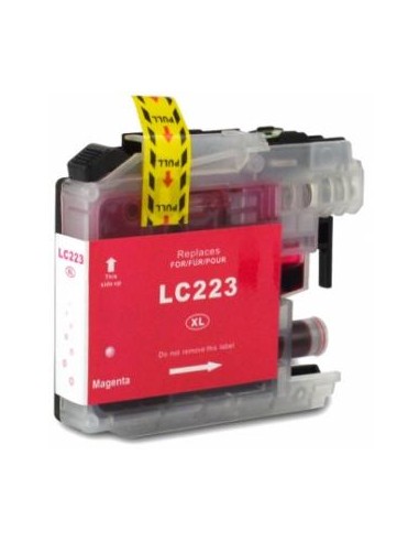 Brother LC223/LC221 Magenta Cartucho de Tinta Generico - Reemplaza LC223M/LC221M