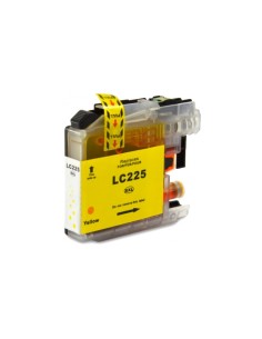 Brother LC225XL Amarillo Cartucho de Tinta Generico -...