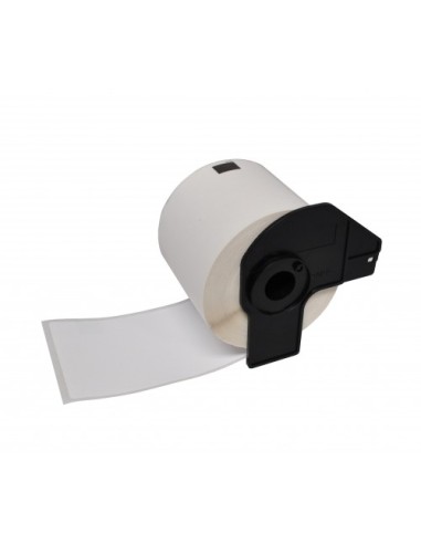 Brother DK22211 - Etiquetas Genericas de TamaÃÂ±o personalizado - Ancho 29mm x 15,24 metros - Texto negro sobre fondo blanco
