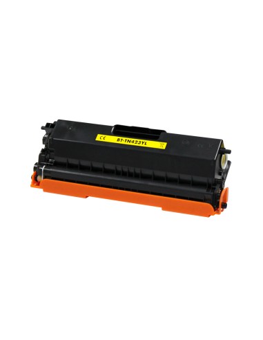 Brother TN421/TN423/TN426 Amarillo Cartucho de Toner Generico - Reemplaza TN421Y/TN423Y/TN426Y