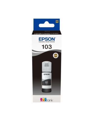 Epson 103 Negro Botella de Tinta Original - C13T00S14A10