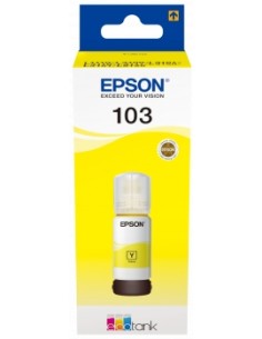 Epson 103 Amarillo Botella de Tinta Original - C13T00S44A10
