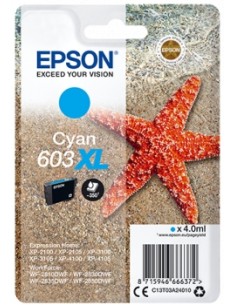 Epson 603XL Cyan Cartucho de Tinta Original - C13T03A24010