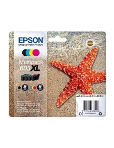 Epson 603XL Pack de 4 Cartuchos de Tinta Originales -...