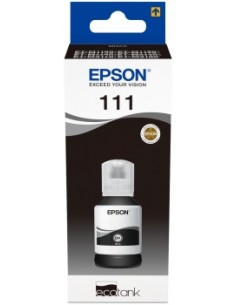 Epson 111 Negro Botella de Tinta Pigmentada Original -...