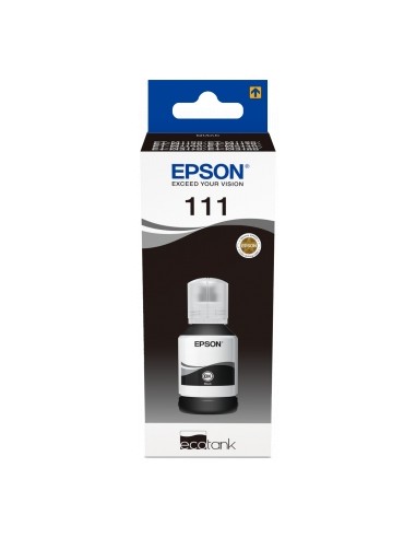 Epson 111 Negro Botella de Tinta Pigmentada Original - C13T03M140