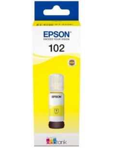 Epson 102 Amarillo Botella de Tinta Original - C13T03R440